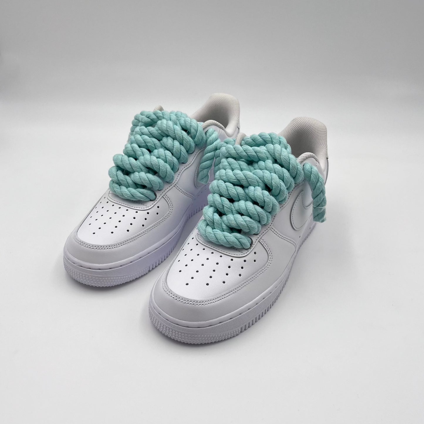 AF1 White - Tiffany Rope Laces