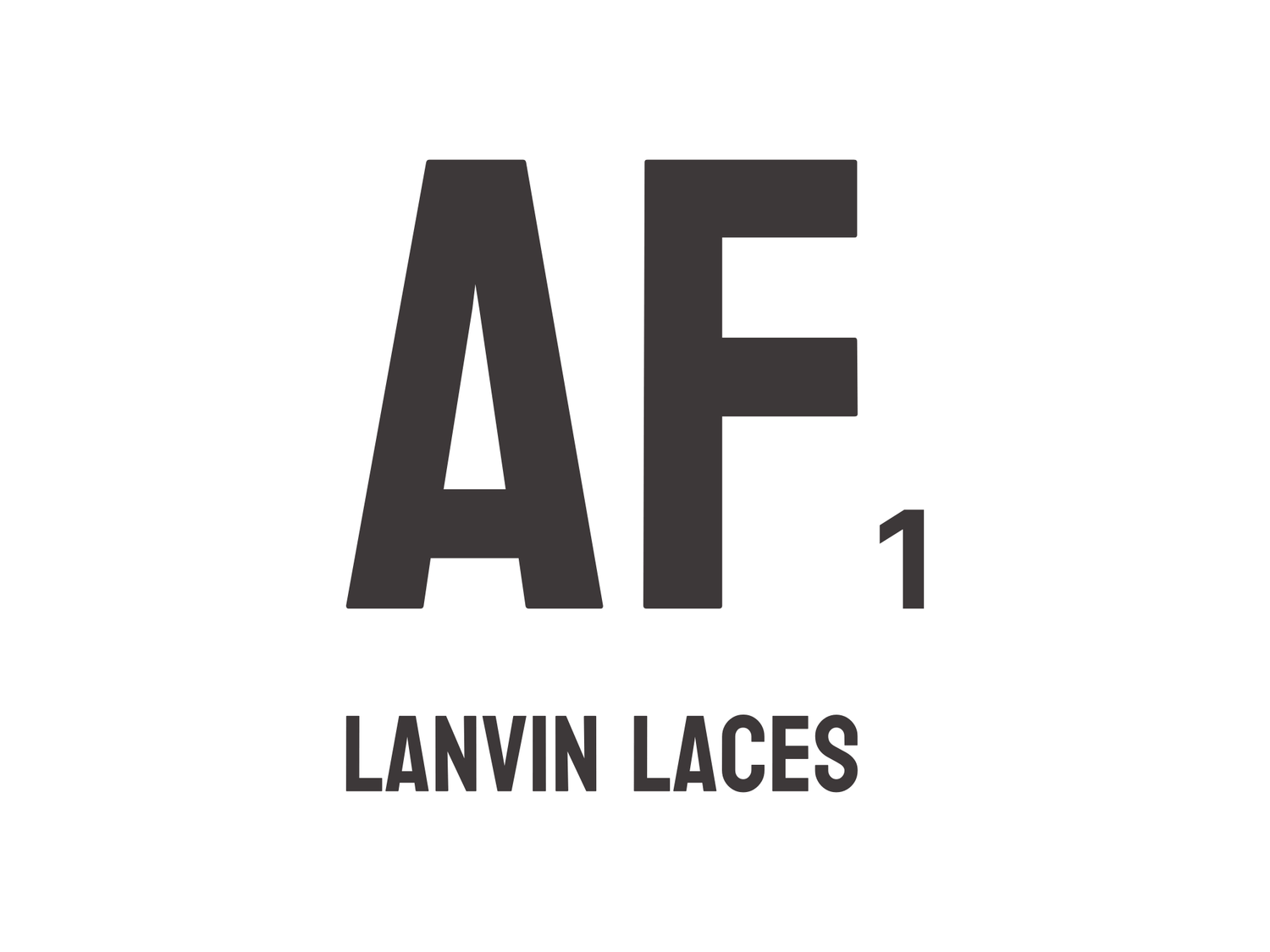 AF1 - Lanvin Laces