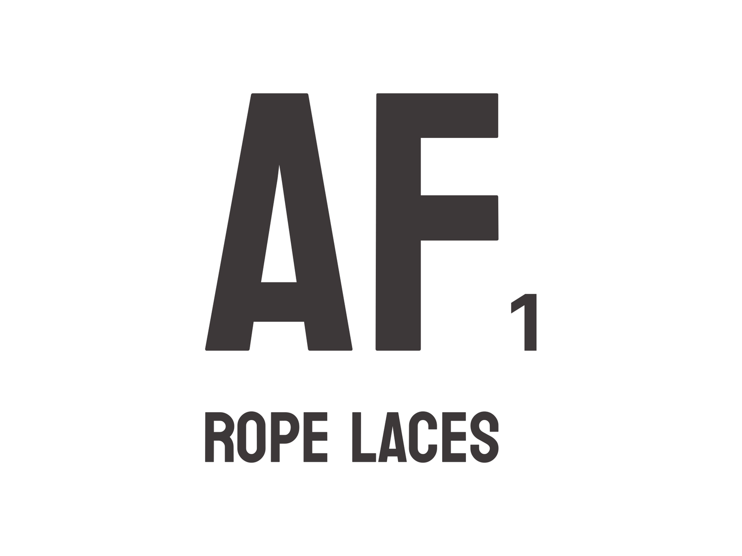 AF1 - Rope Laces