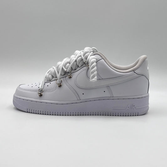 AF1 White - Triple White Double Laces