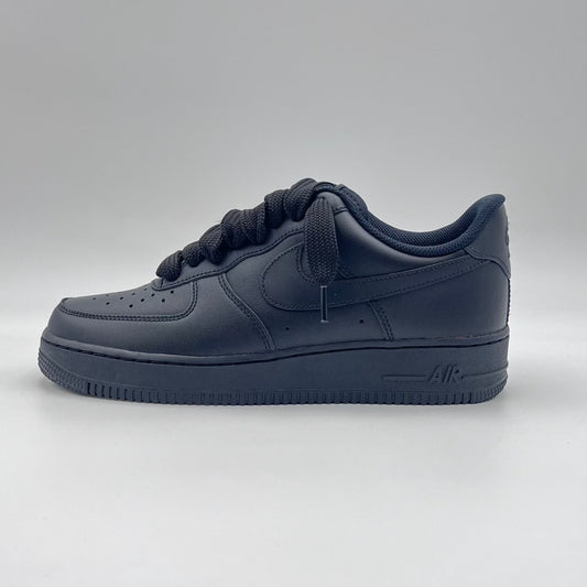 AF1 Black - Baggy Laces